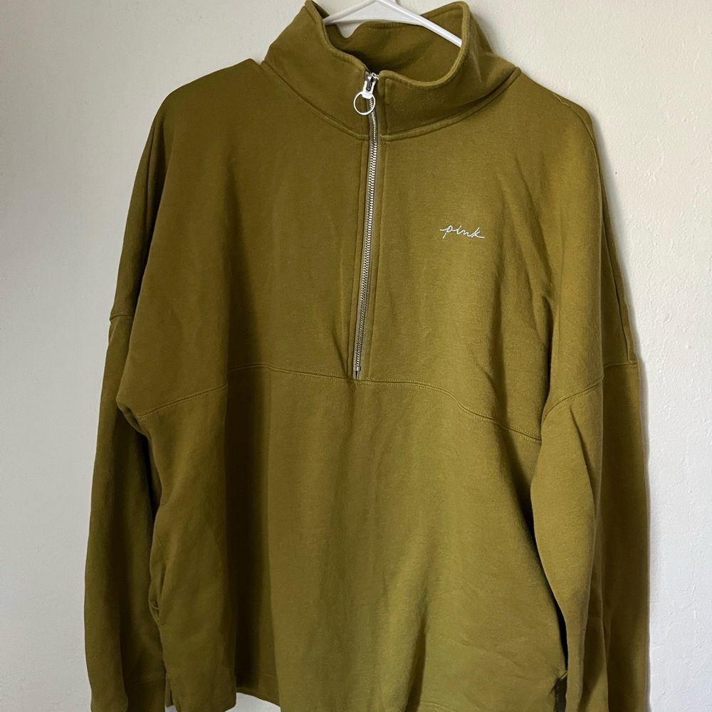 Oversized zip sweater